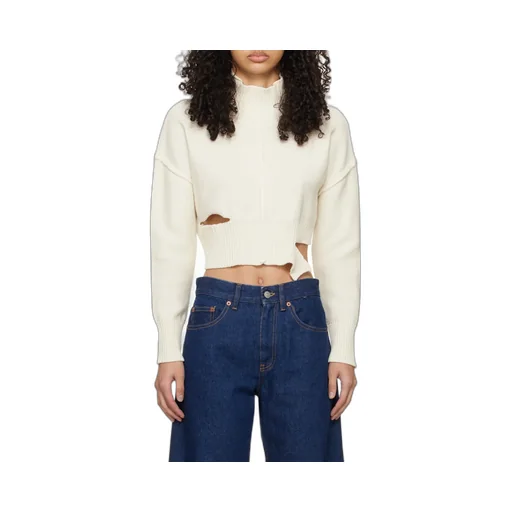 High-Neck Cut-Out Jumper