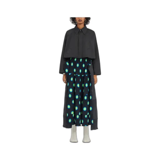 Raw-Cut Hem Cropped Jacket