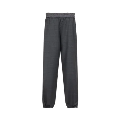 Prince Of Wales Checked Joggers