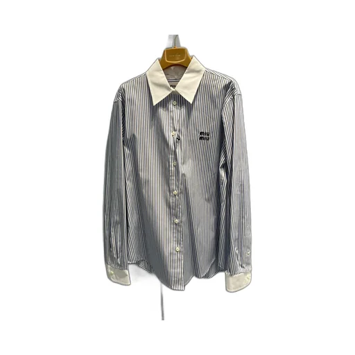 Striped Poplin Shirt