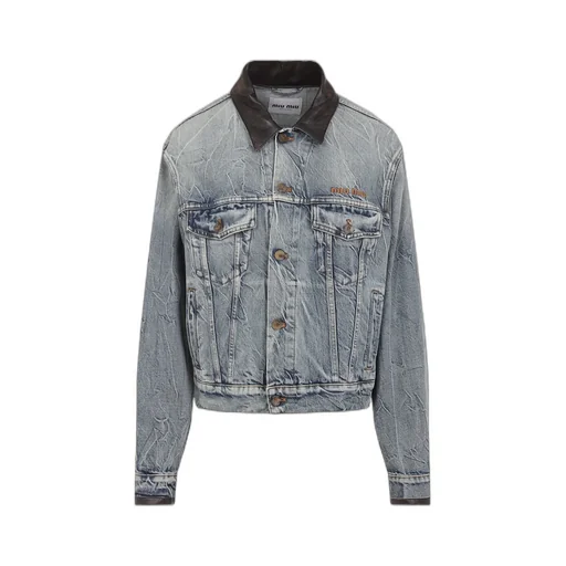 Denim Blouson Jacket
