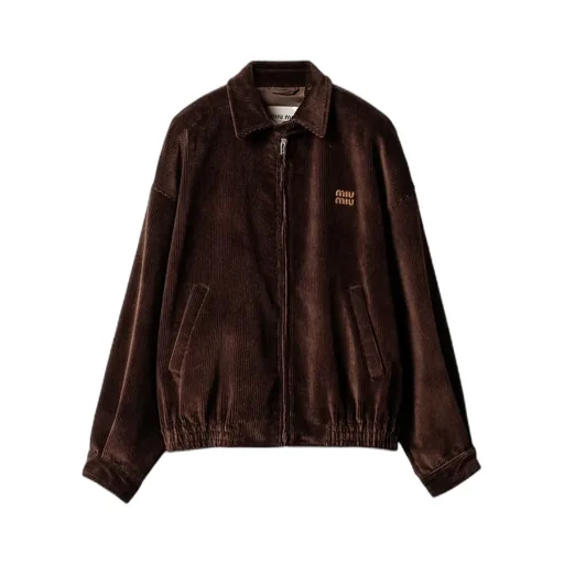 Corduroy Blouson Jacket