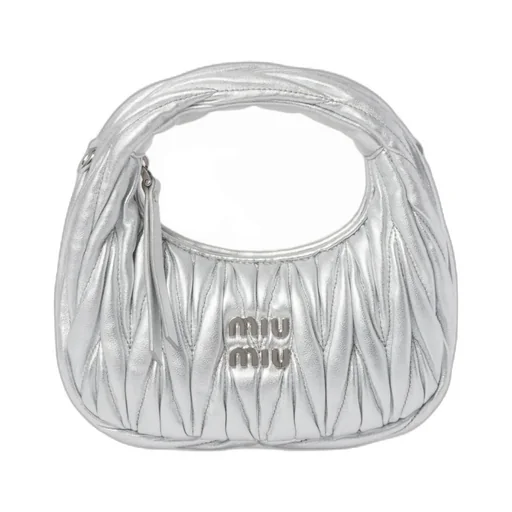 Wander Matelassé Nappa Leather Hobo Mini-Bag
