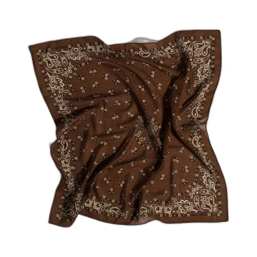 Printed Wool And Cashmere Scarf
