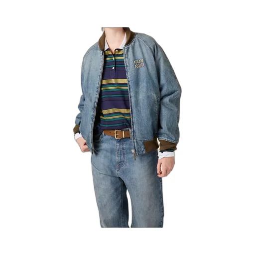 Denim Blouson Jacket