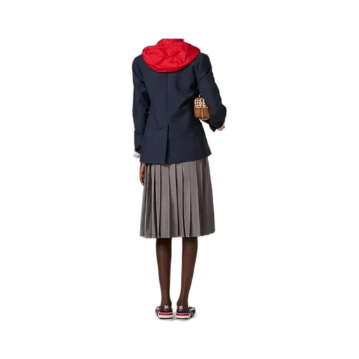Technical Silk Skirt