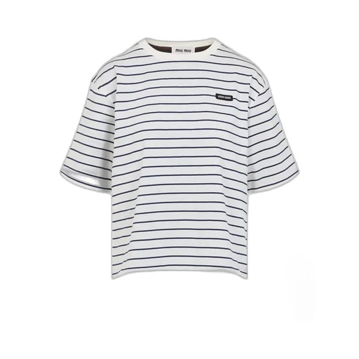 Striped Logo T-Shirt