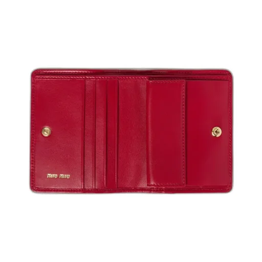 Small Matelassé Nappa Leather Wallet