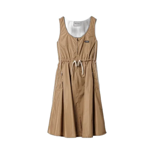 Technical Silk Dress