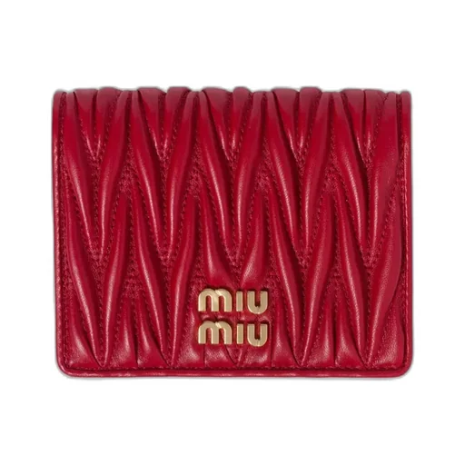 Small Matelassé Nappa Leather Wallet