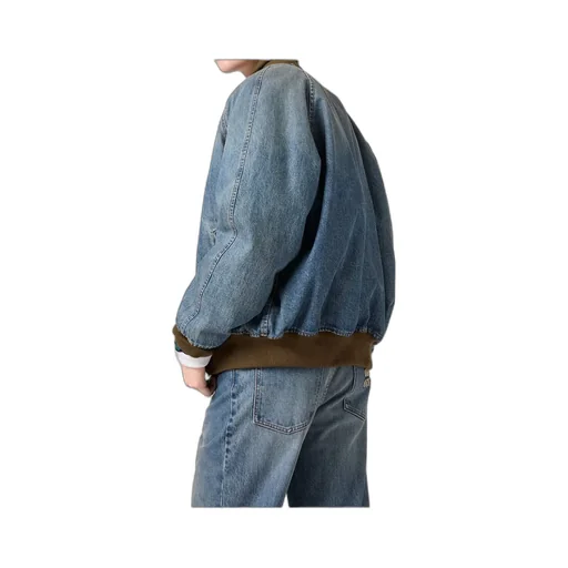 Denim Blouson Jacket