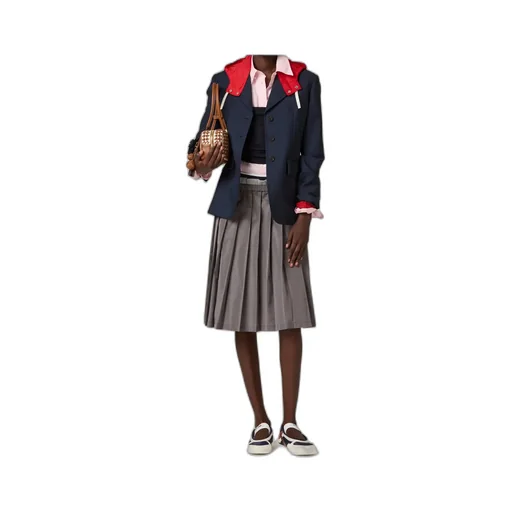 Technical Silk Skirt