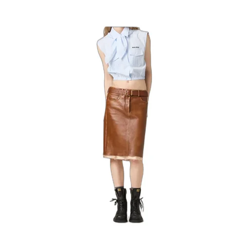Logo-Embroidered Sleeveless Shirt