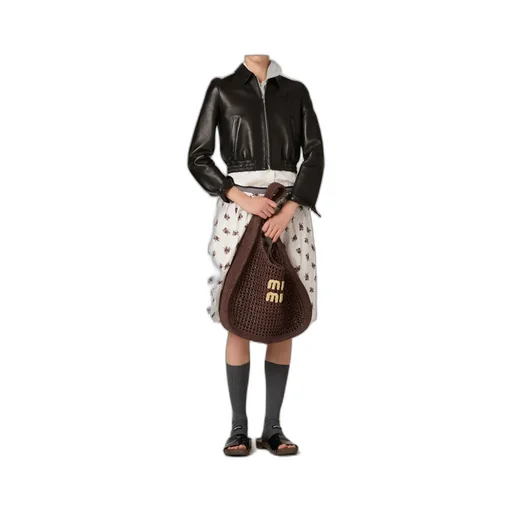 Logo AppliquÉD Top Handle Bag