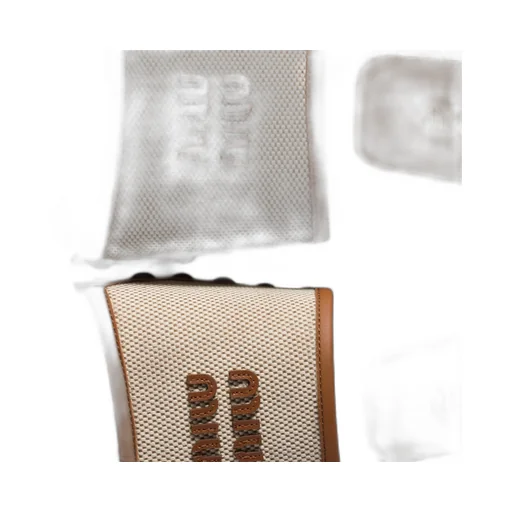 Canvas And Leather Clogs