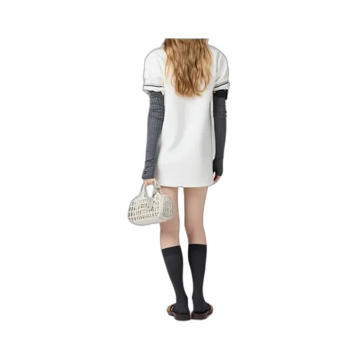 Short-Sleeved Polo Dress