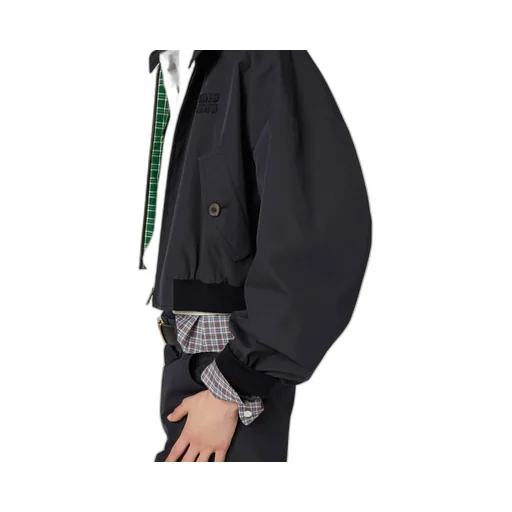 Panama Cotton Blouson Jacket