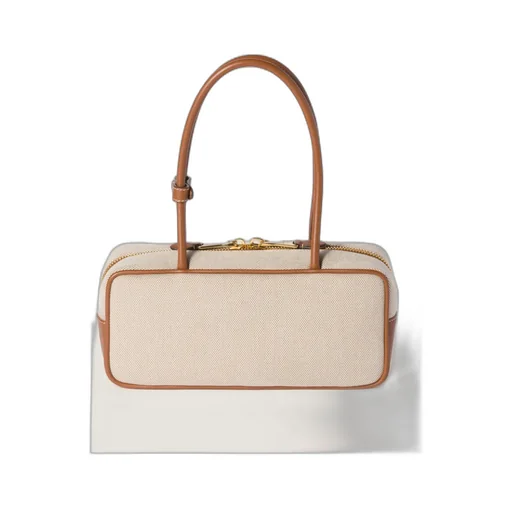 Beau Canvas And Leather Bag