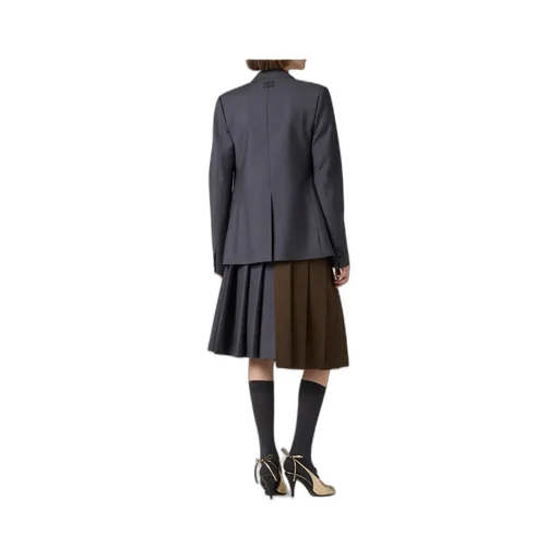Single-Breasted Kid Mohair Jacket