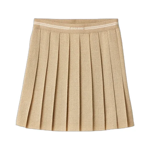 Lamé Mini-Skirt