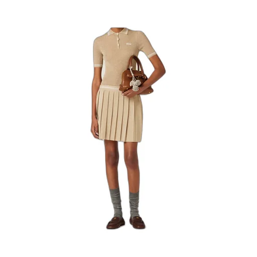 Lamé Mini-Skirt
