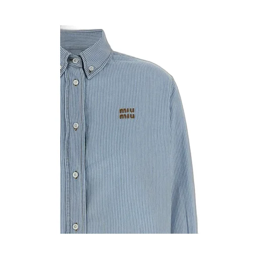 Striped Chambray Shirt