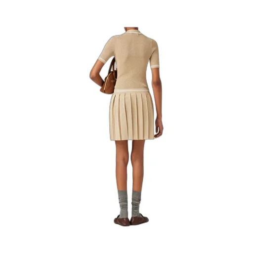 Lamé Mini-Skirt