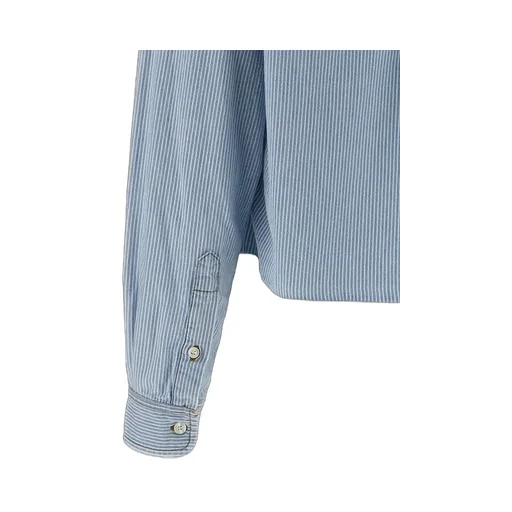 Striped Chambray Shirt