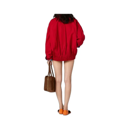 Heavy Poplin Blouson Jacket