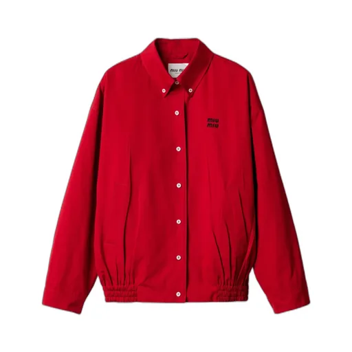 Heavy Poplin Blouson Jacket