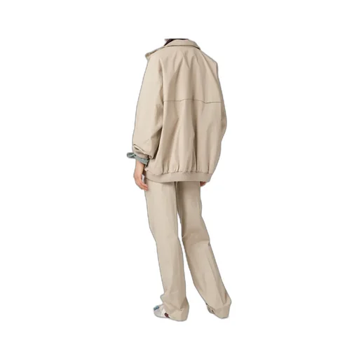 Logo-Detailed Zipped Jacket