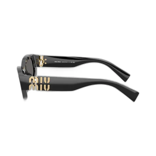 Geometric-Frame Logo-Detail Sunglasses