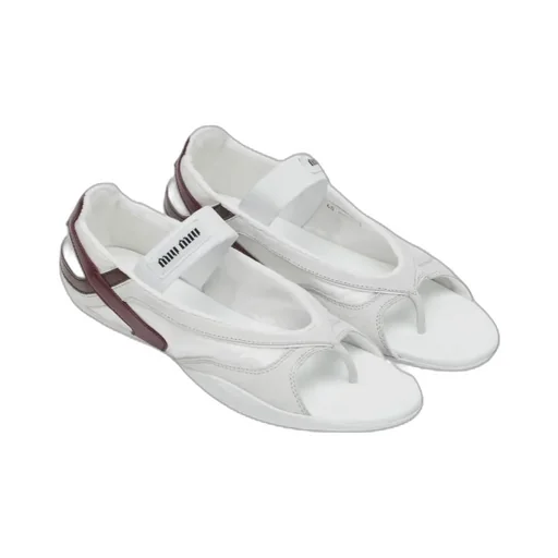 Logo-Printed Thong Strap Sandals