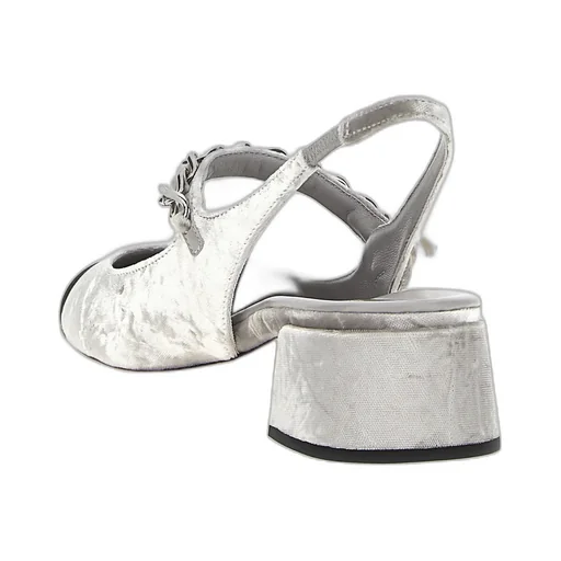 Round Toe High Heel Sandals