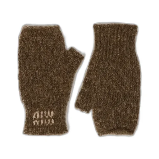 Wool And Mohair Gloves