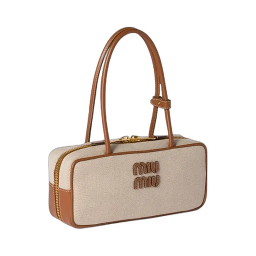 Beau Canvas And Leather Bag