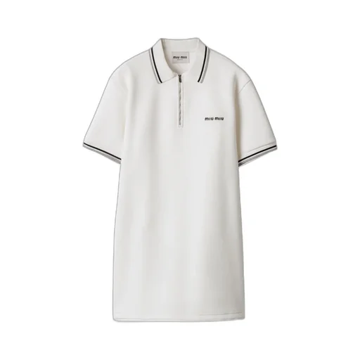 Short-Sleeved Polo Dress