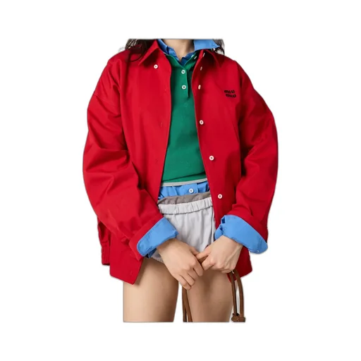 Heavy Poplin Blouson Jacket