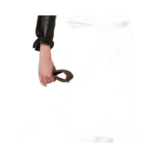 Printed Slubbed Poplin Skirt