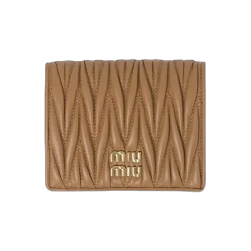 Small Matelassé Nappa Leather Wallet