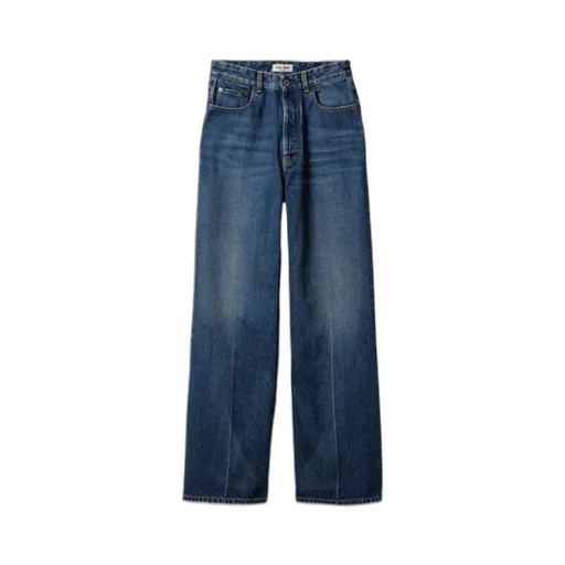 High-Waist Wide-Leg Jeans