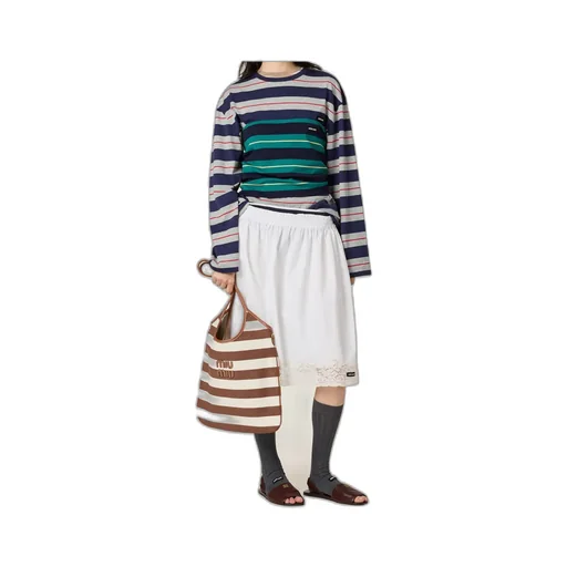 Striped Jersey Top