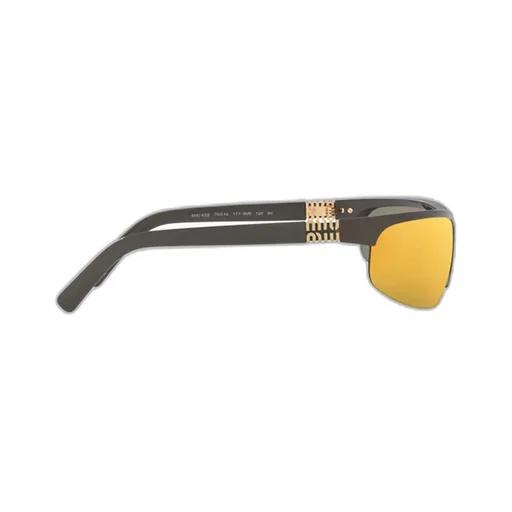 Oval-Frame Sunglasses