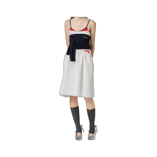 Logo-Patch Sleeveless Dress