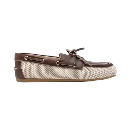 Logo-Embossed Loafers