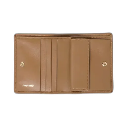 Small Matelassé Nappa Leather Wallet