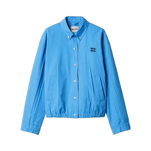 Poplin Blouson Jacket