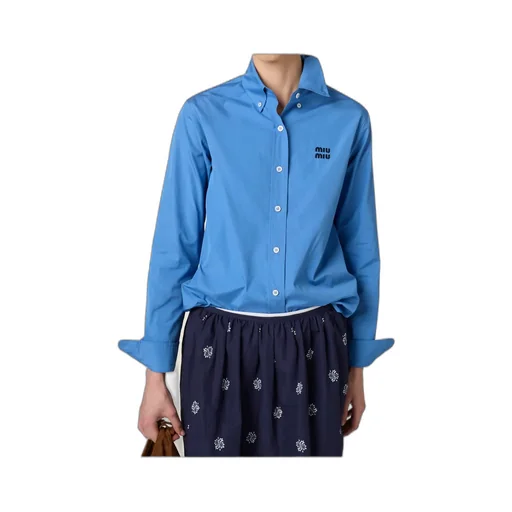 Logo-Embroidered Button-Up Shirt