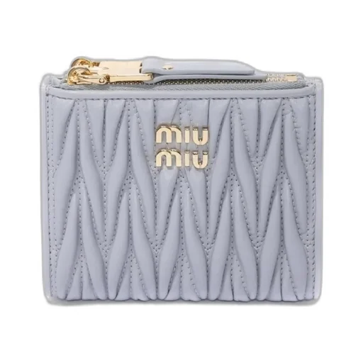 Matelassé Nappa Leather Small Wallet