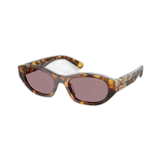 Oval-Frame Sunglasses